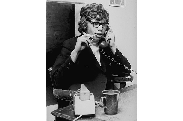 A young Richard Branson once he upgraded from public phone booth to having a real landline