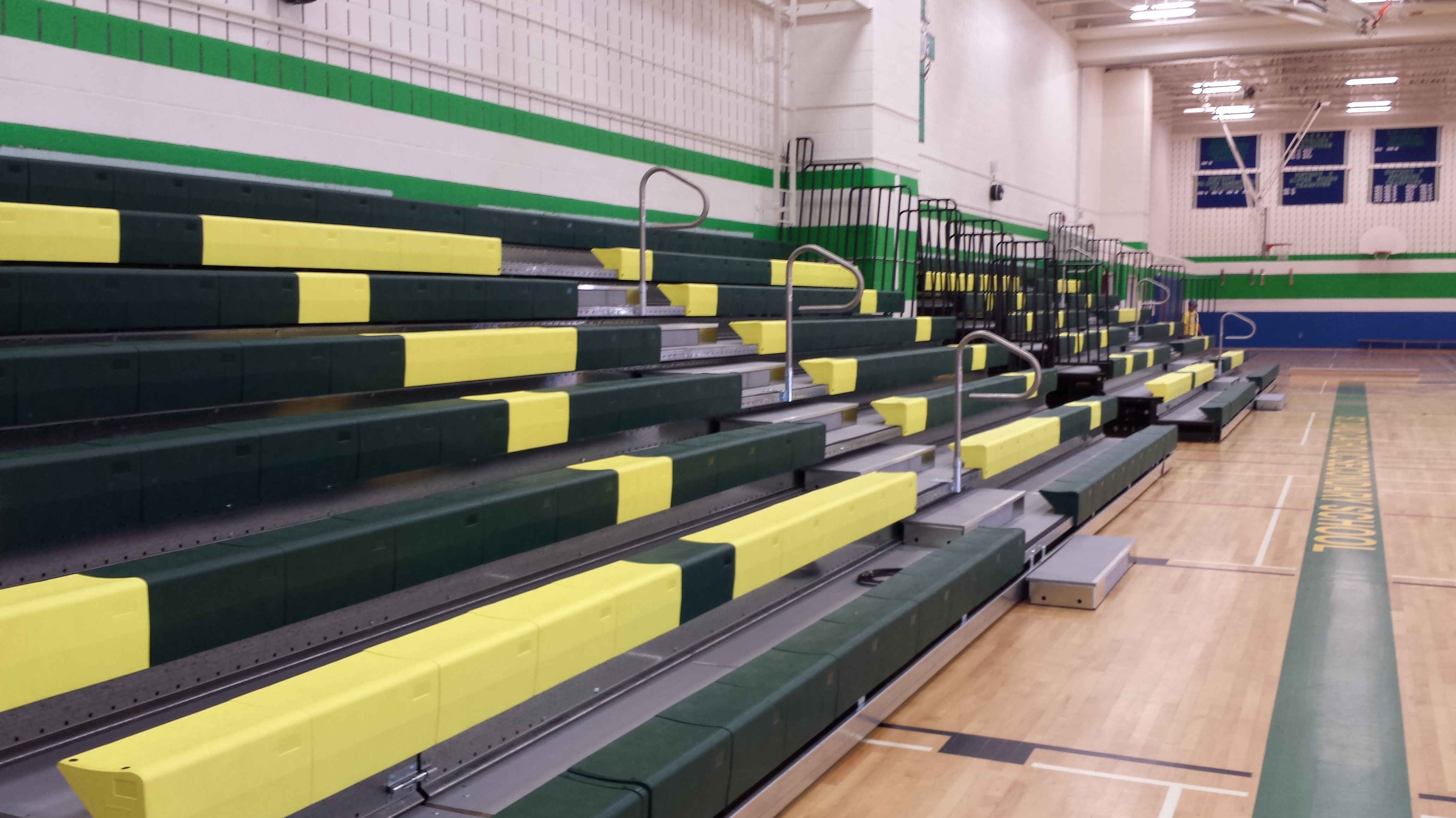 interkal telescopic bleachers