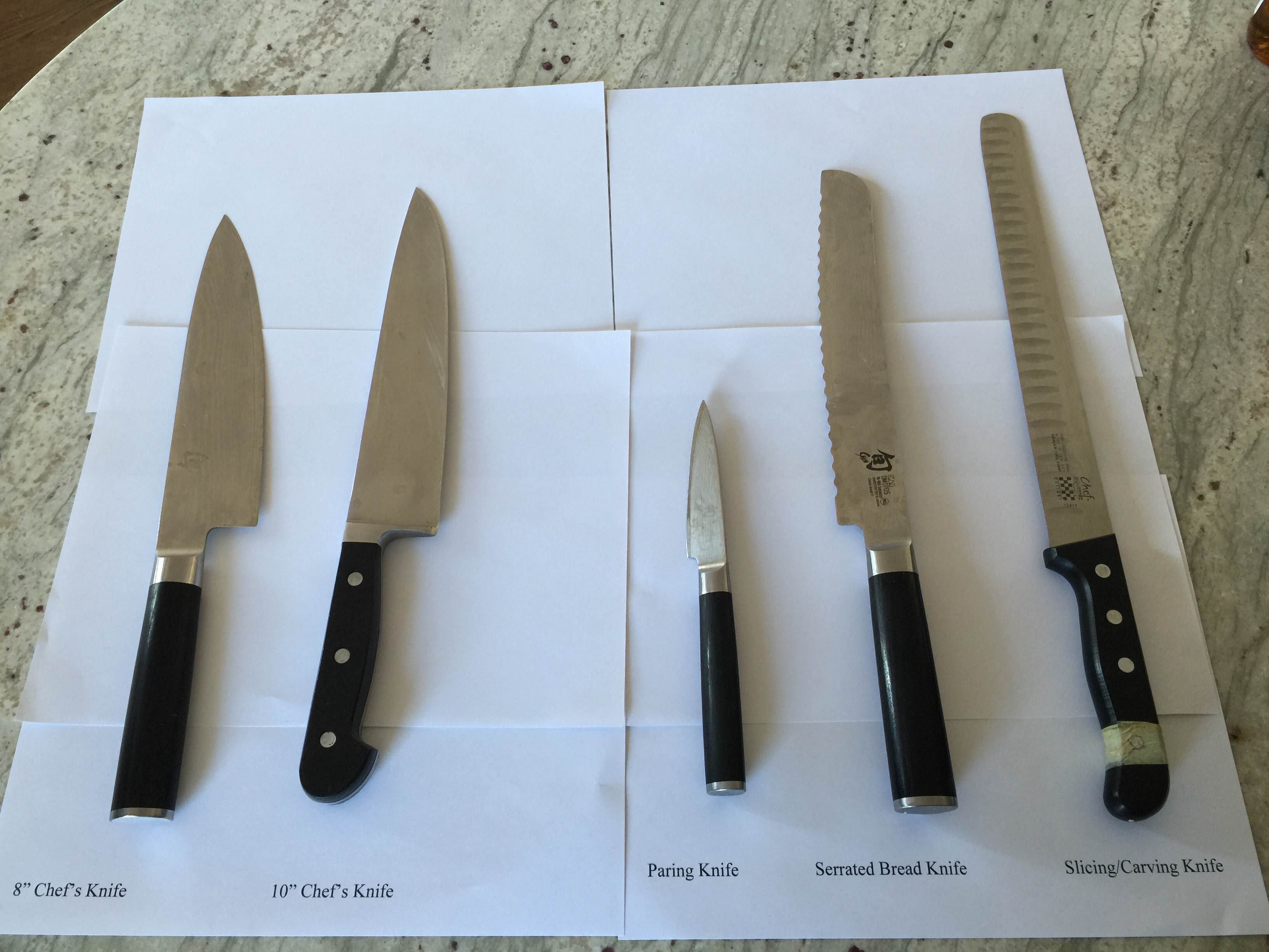 7 Kitchen Knives Every Cook Needs - Once Upon a Chef