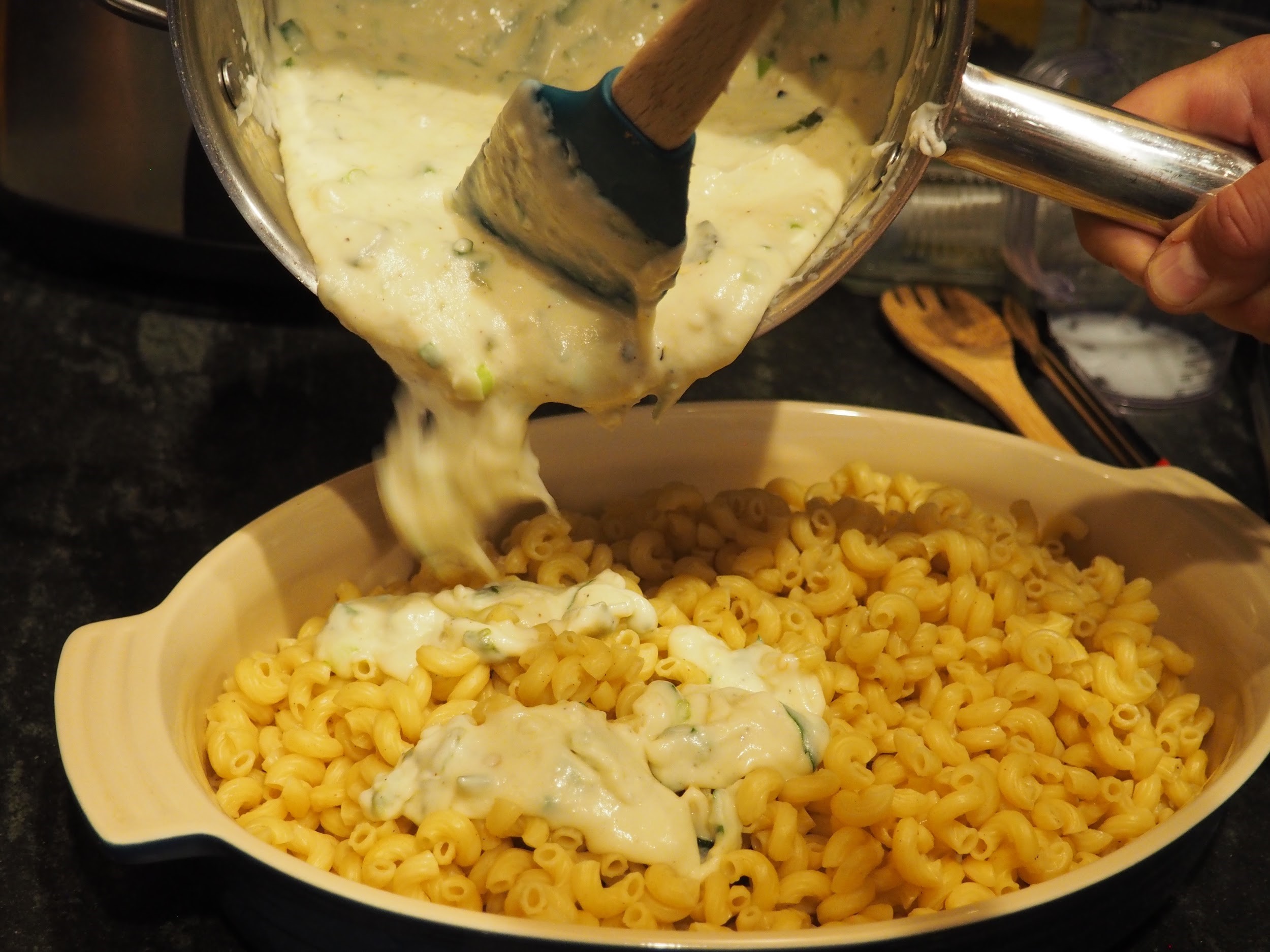 Roasted Poblano Mac and Cheese