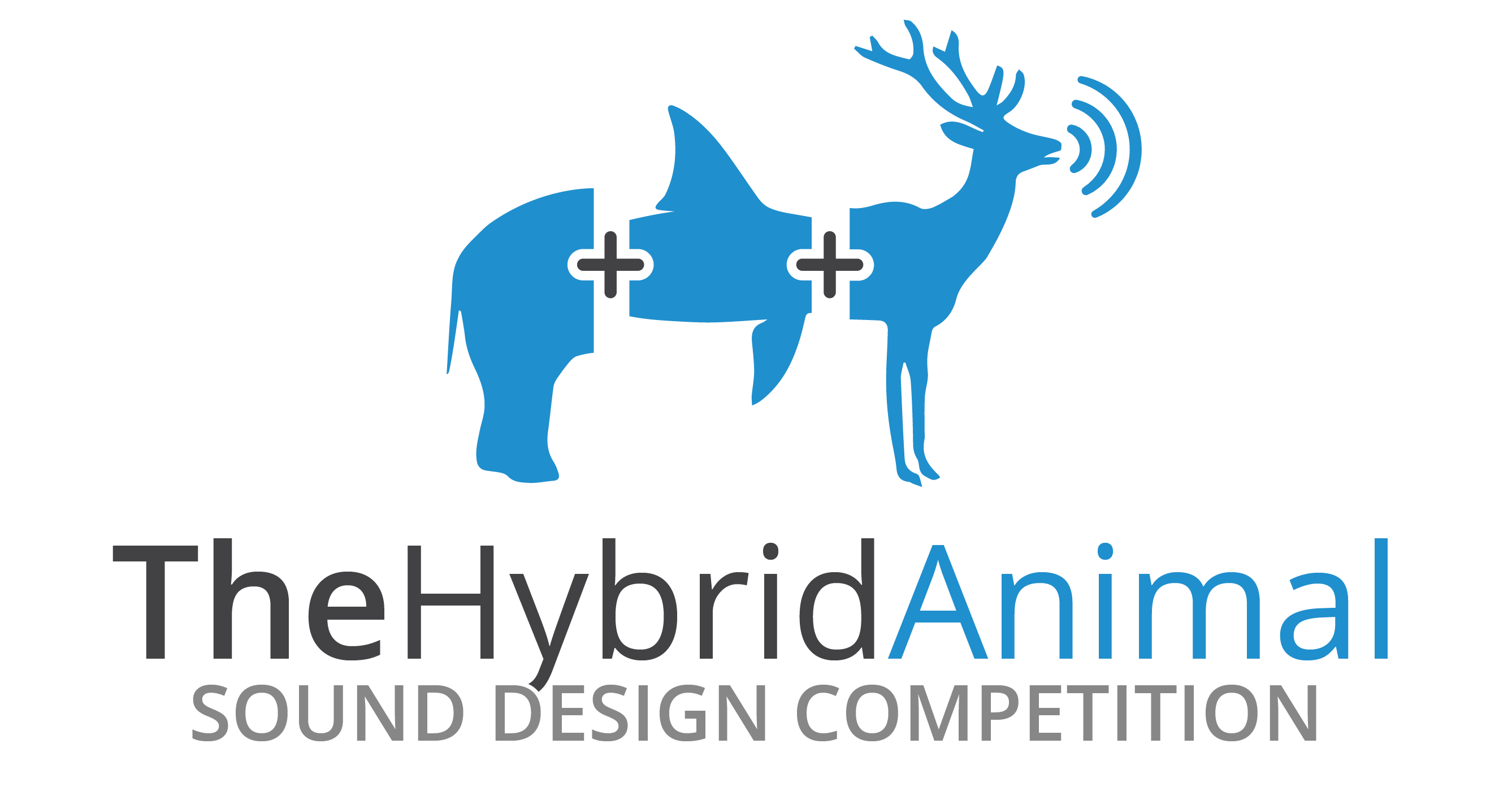 hybrid animal sound design competition logo