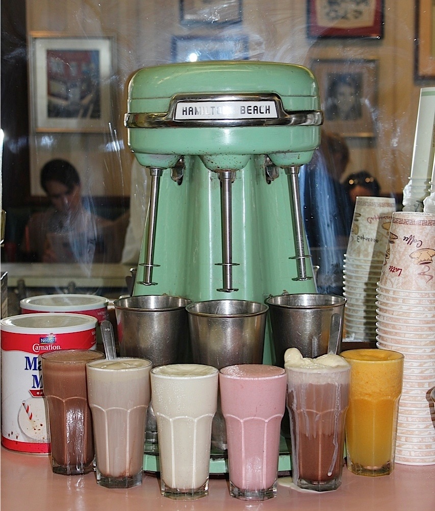 WORKING Machine Vintage Milkshake Blender Malt Mixer universal malt shop