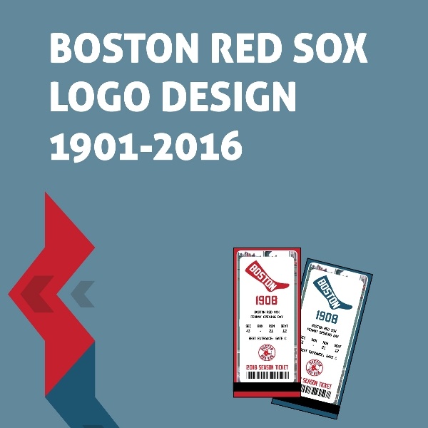 The original Red Sox from back in 1908. See all the Red Sox logos.