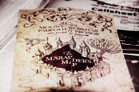Harry Potter Marauders Map