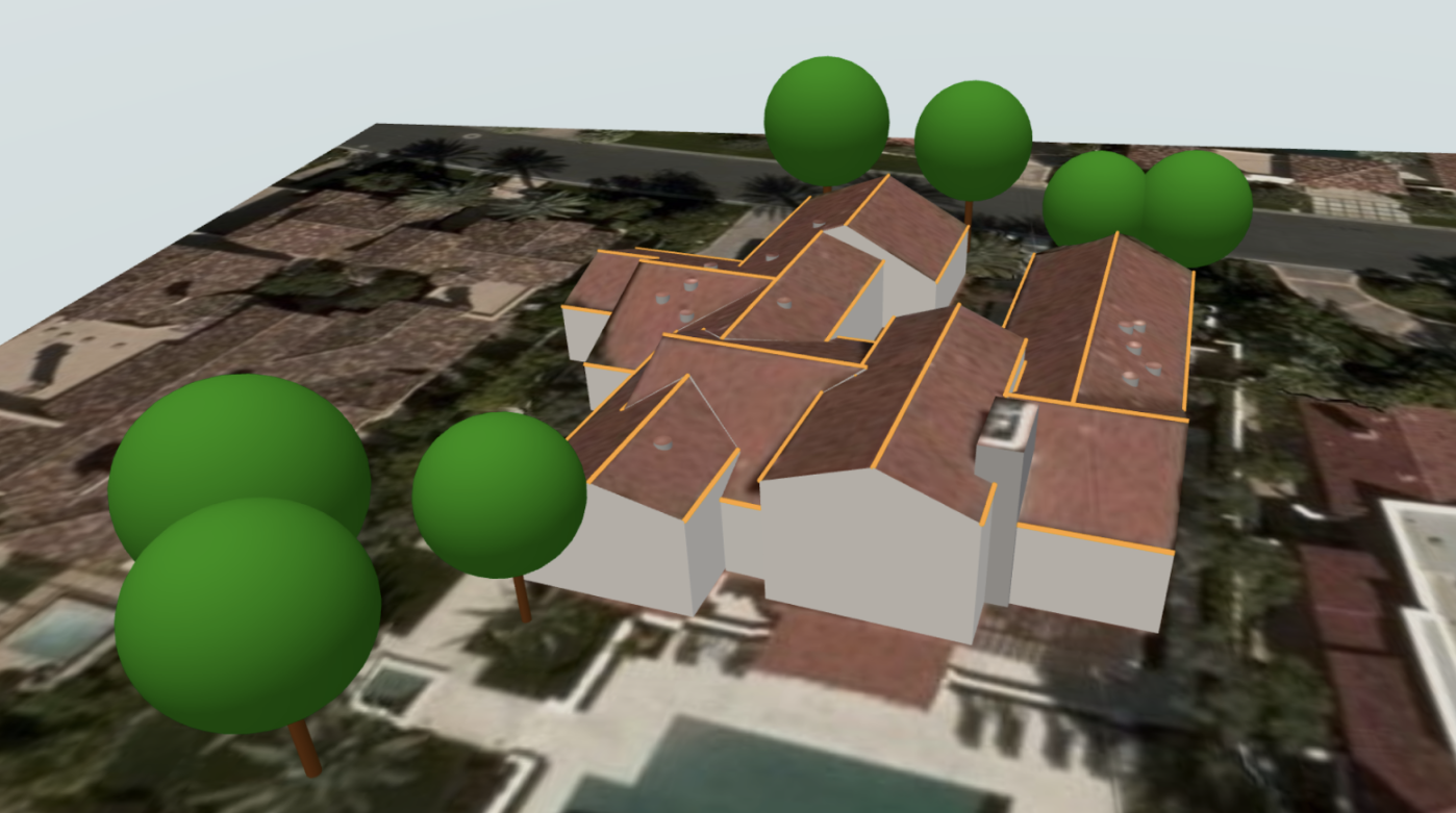 example of a 3D site model
