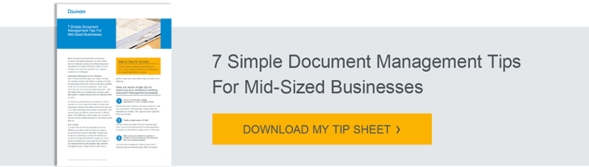 7 Simple Document Management Tips