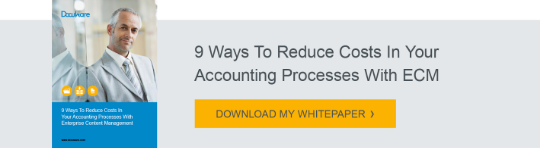 9 Ways To Reduce Costs In Your Accounting Processes With Enterprise Content Management. Download Your Whitepaper Now