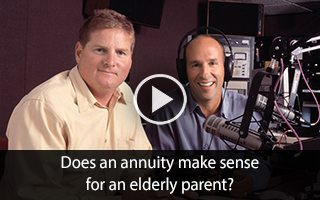 Does an annuity make sense for an elderly parent?