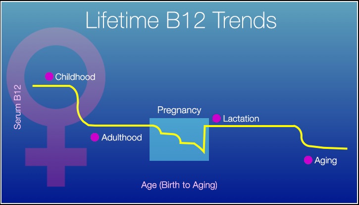 Normal Vitamin B12 Levels Chart
