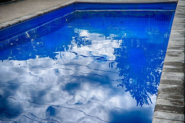 fiberglass pool with deep end