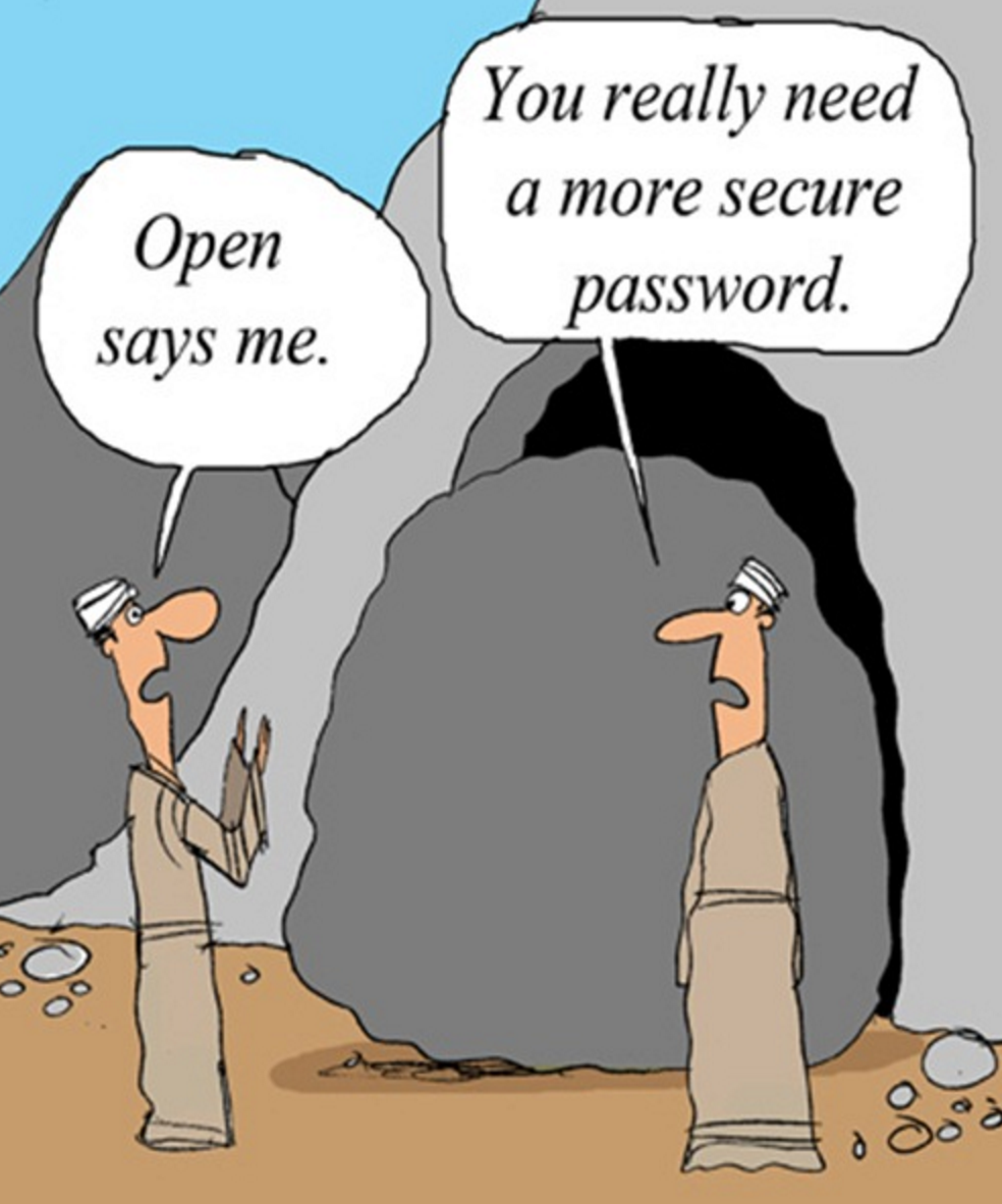 weak password