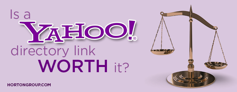 Search Rankings: Is a Yahoo Directory link worth it?