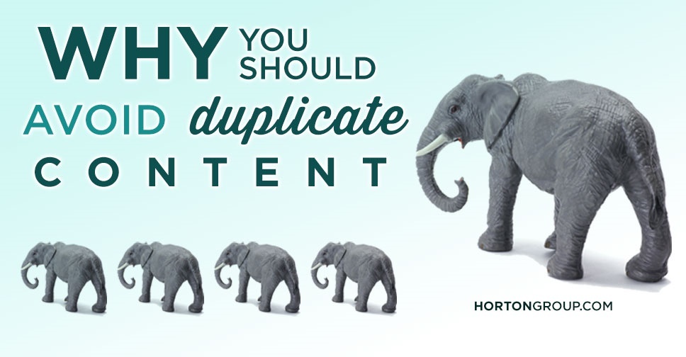 For Better SEO, Avoid the Duplicate Content Penalty