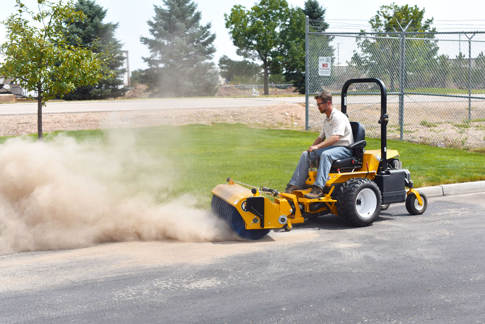 The Walker H20 Rotary Broom