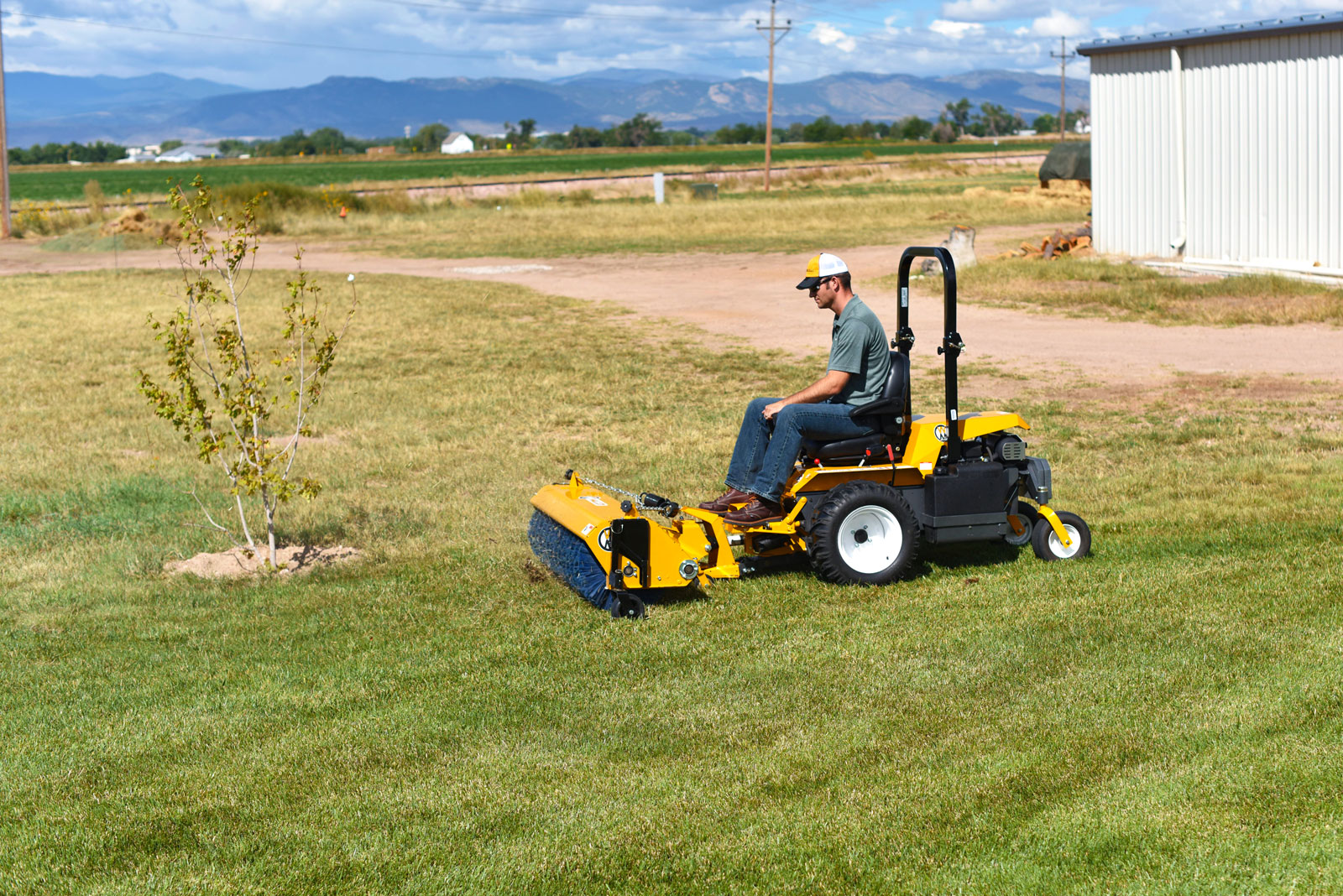 The Walker H20 Rotary Broom