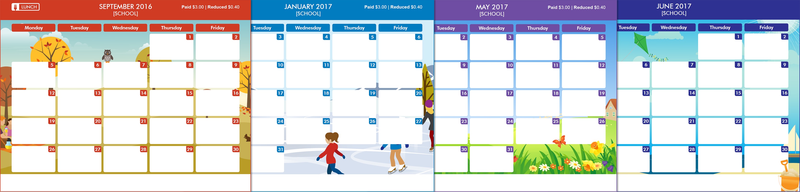 Get Your Free 21-21 School Menu Templates Regarding Free School Lunch Menu Templates