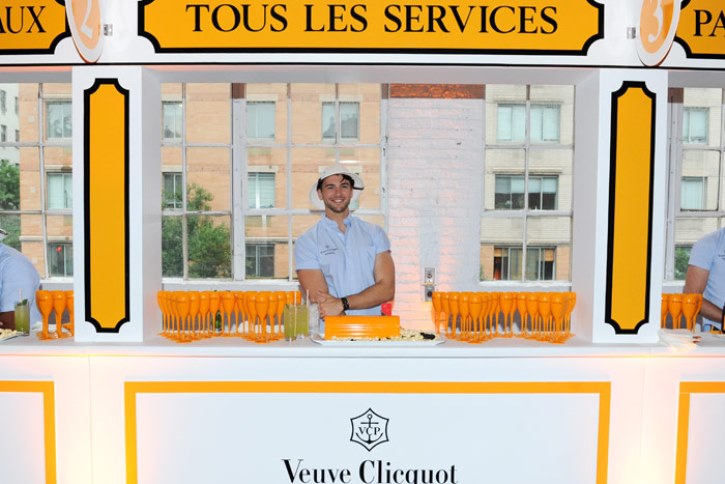 RARE VEUVE CLICQUOT ADVERTISING MAIL DISPLAY POP-UP 2014 PRIORITY  #CLICQUOTMAIL