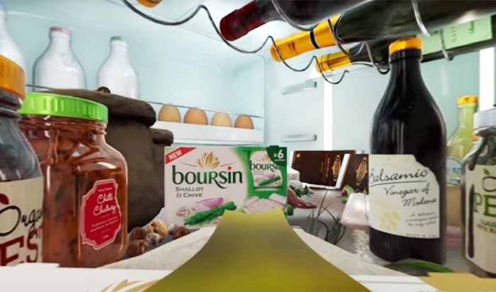 Boursin Sensorium Virtual Reality Fridge