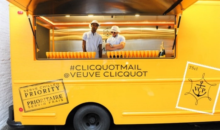 Great Experiential Marketing: Veuve Clicquot's post office party - Because