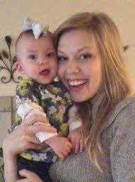 Emily Million pictured with her daugther