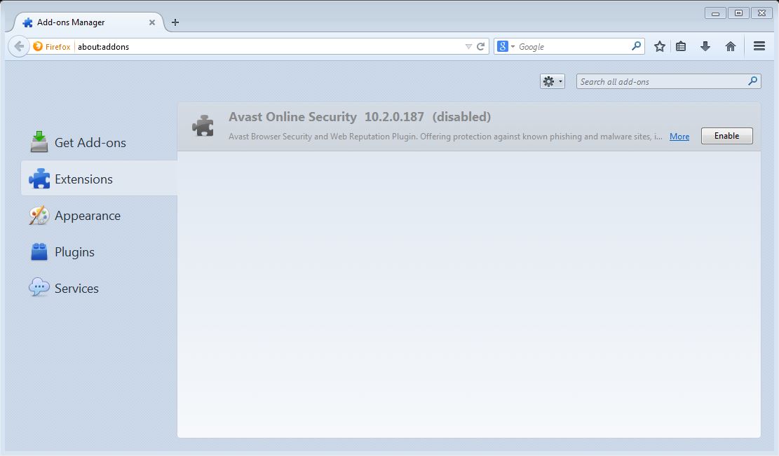 How to remove Ask toolbar from your Firefox browser - step 5