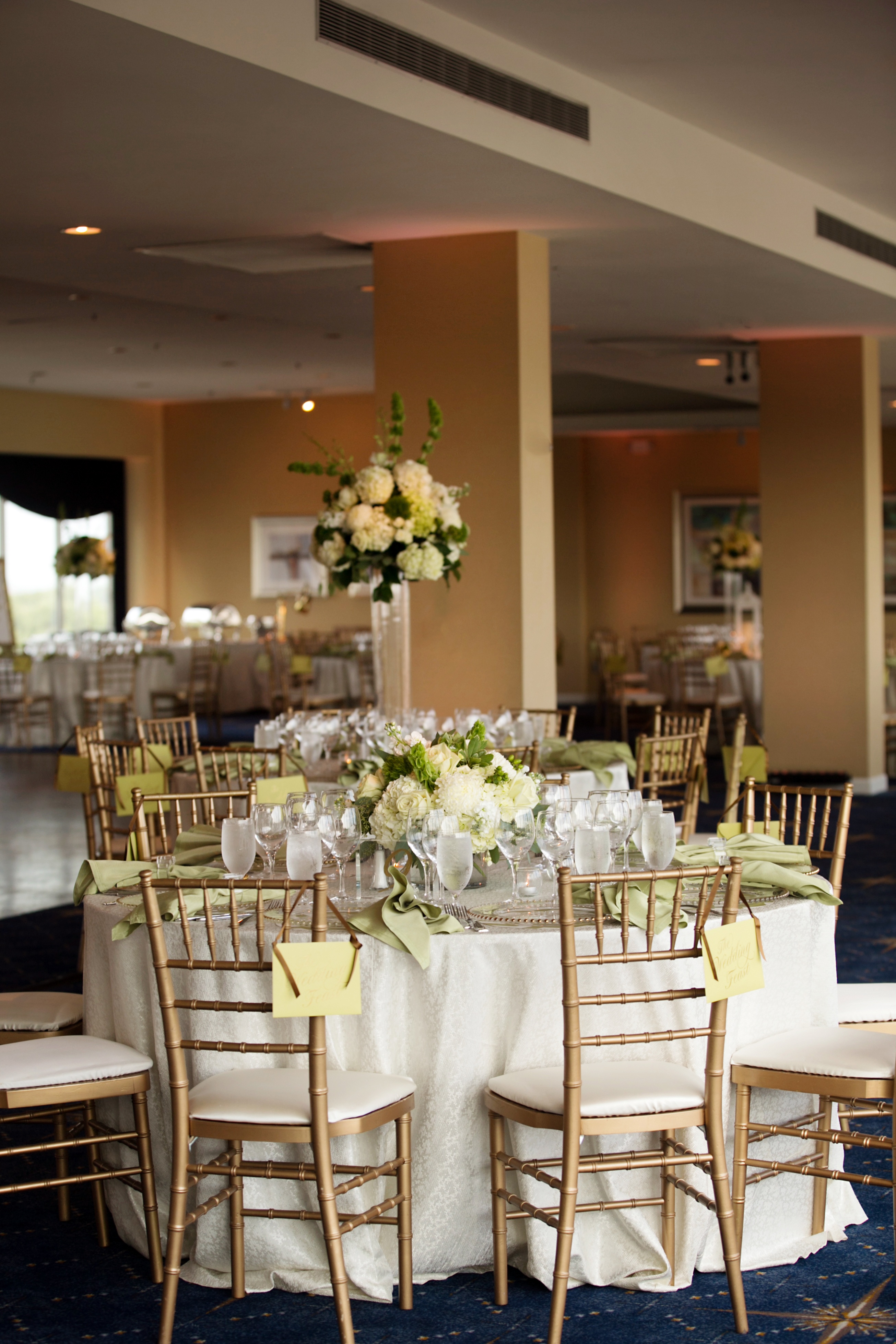 Springtime Green Table Decor | BBJ Linen