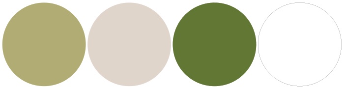 Sage and Grass Green with Taupe and White Color Palette | BBJ Linen