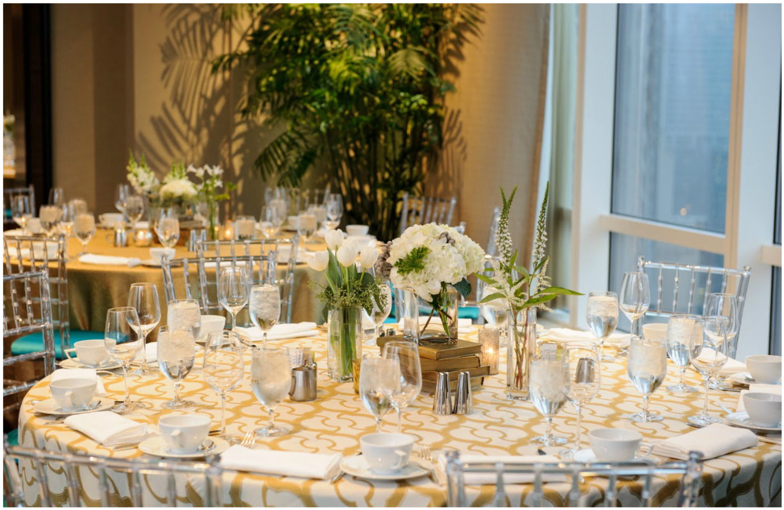 Gold Miramar Linen Event Decor | BBJ Linen