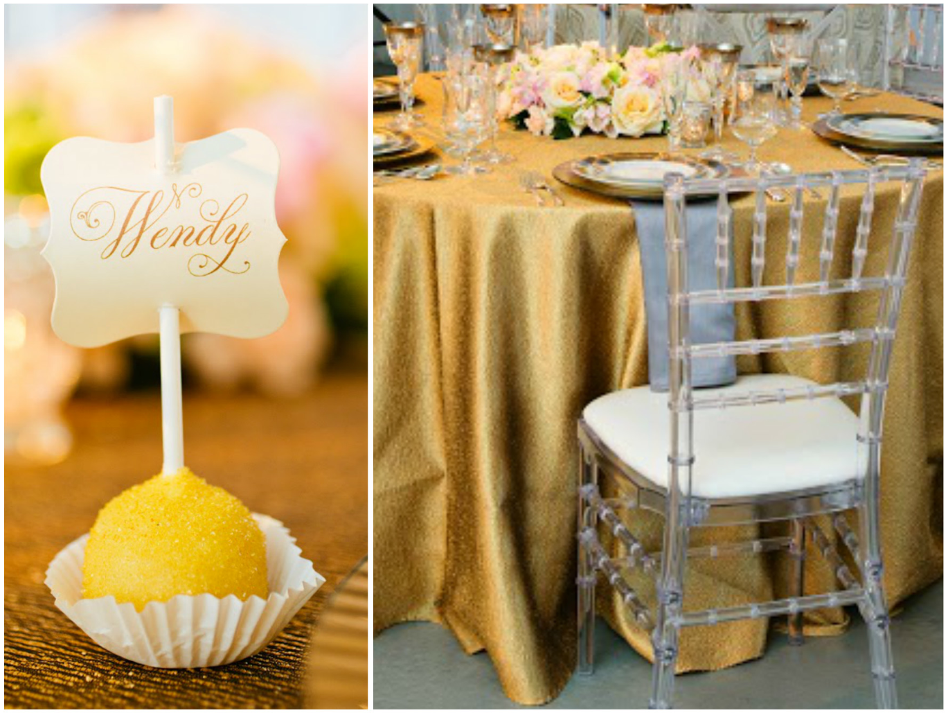 Gold Cotier Table Linen Party Decor | BBJ Linen