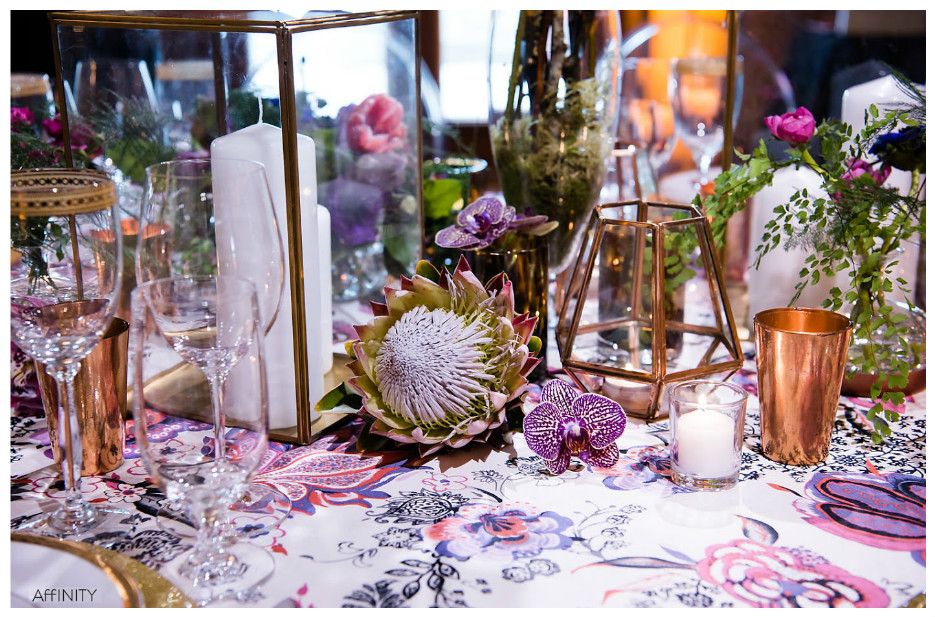 Purple Party Centerpiece Event Decor | BBJ Linen