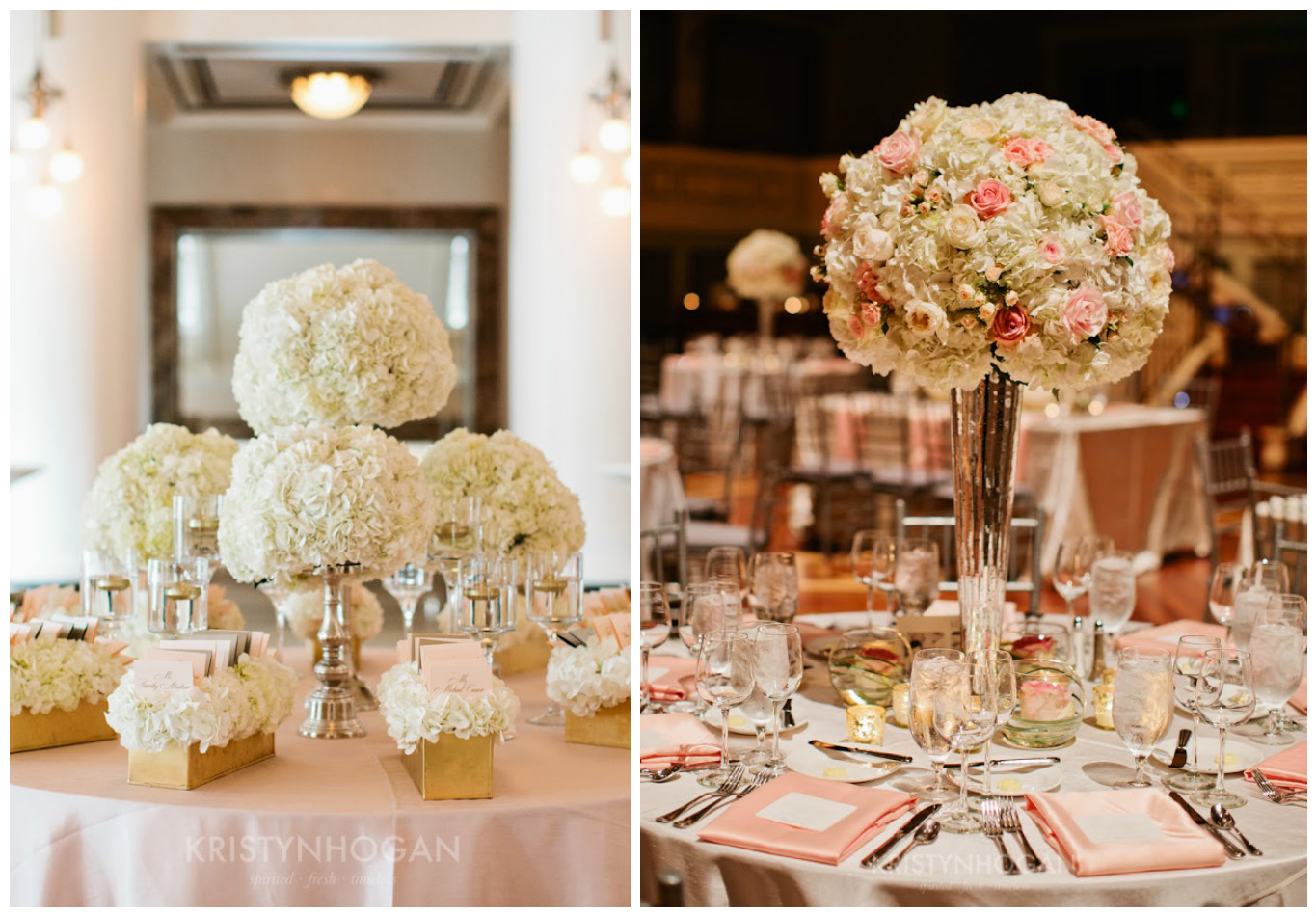 Light Tints of Apricot Wedding | BBJ Linen