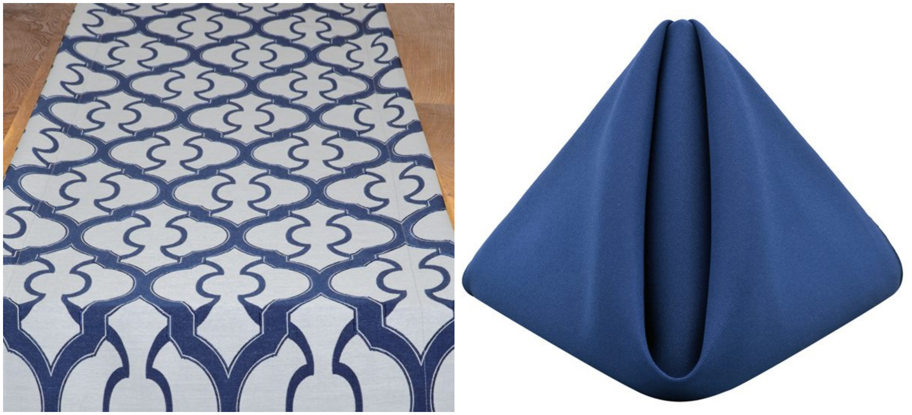 Royal Miramar Table Runner and Royal Classic Napkin | BBJ Linen