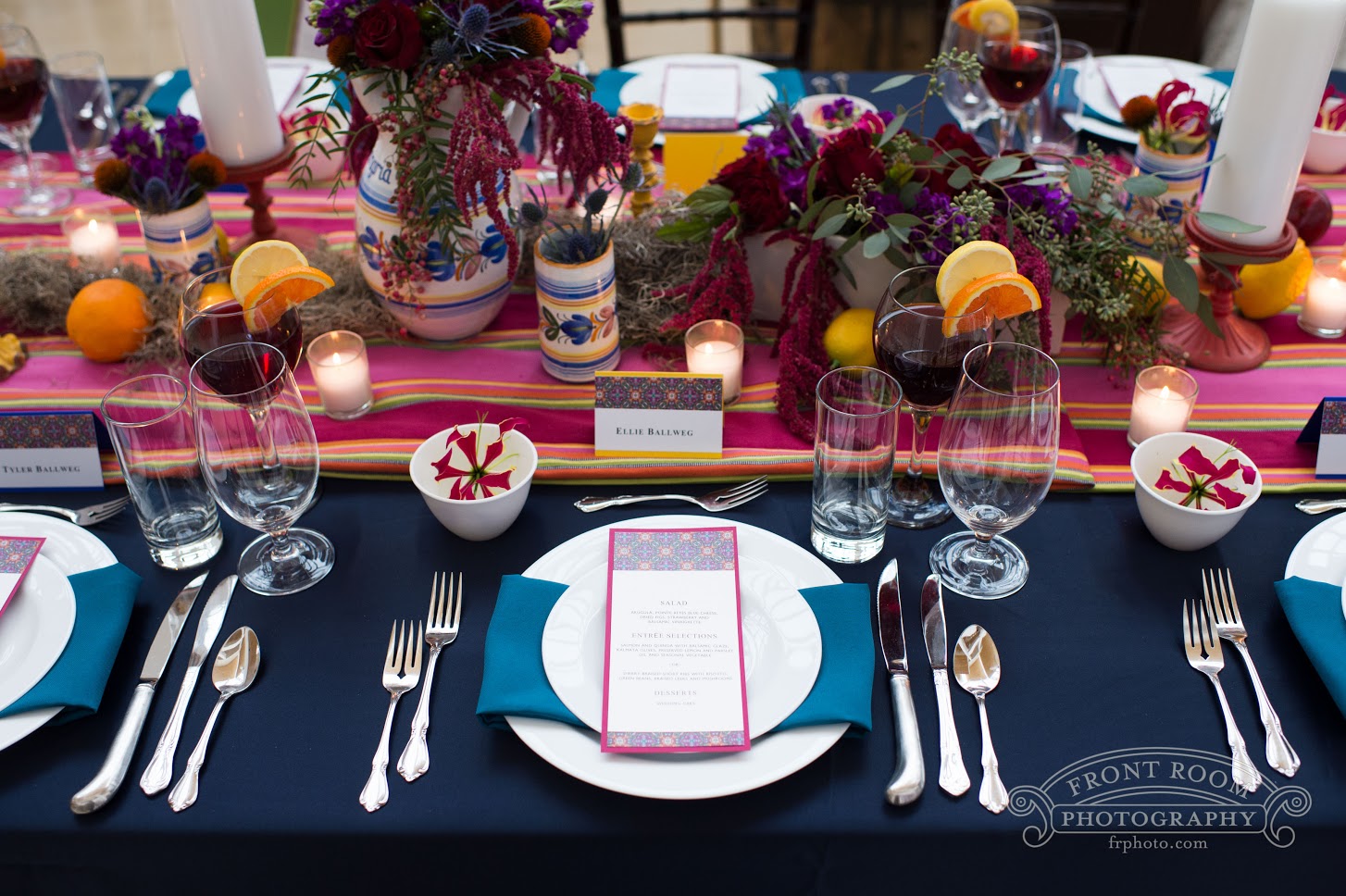 Summertime Sangria and Navy Elegance | BBJ Linen