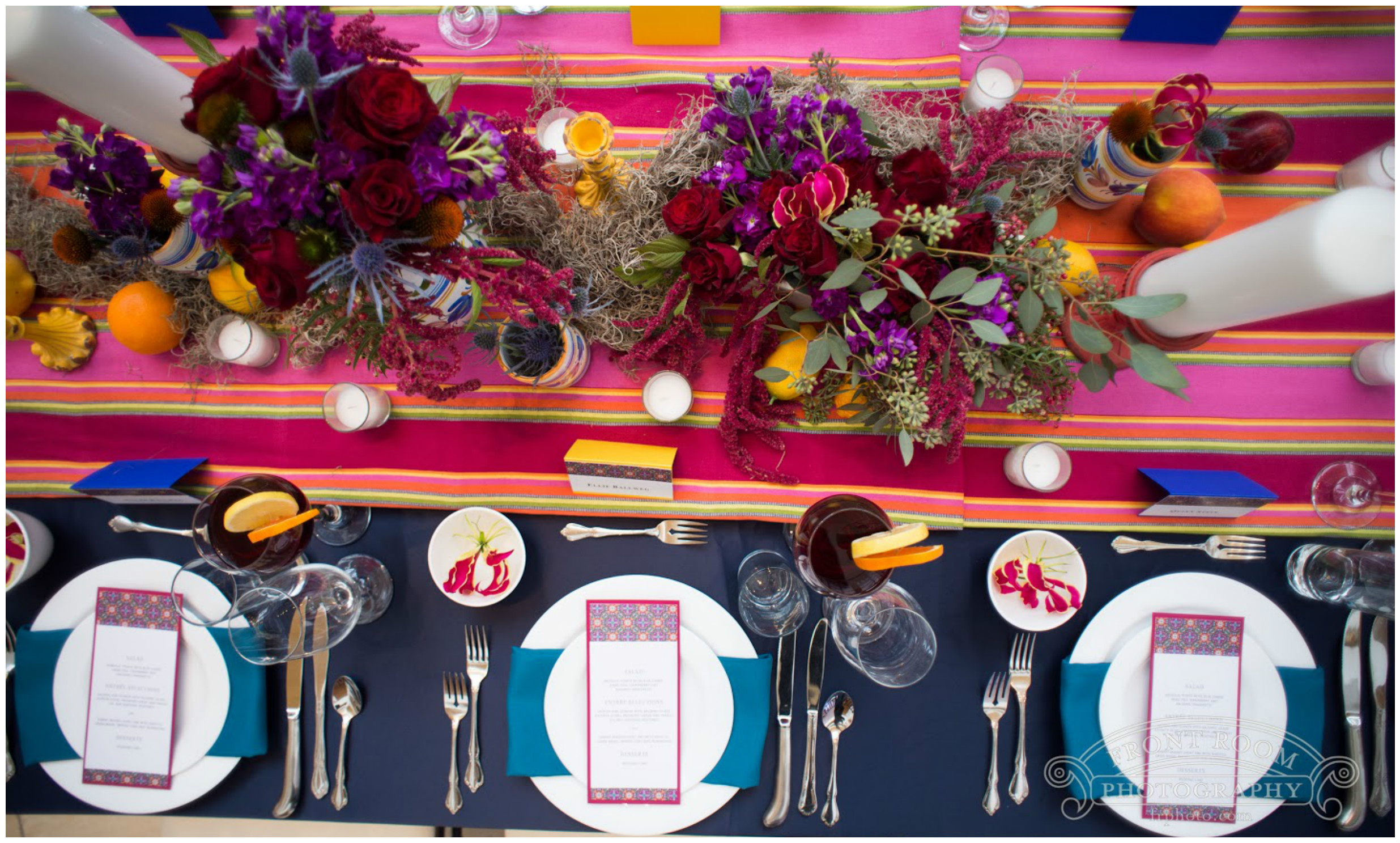 Color Party Centerpiece Event Decor | BBJ Linen