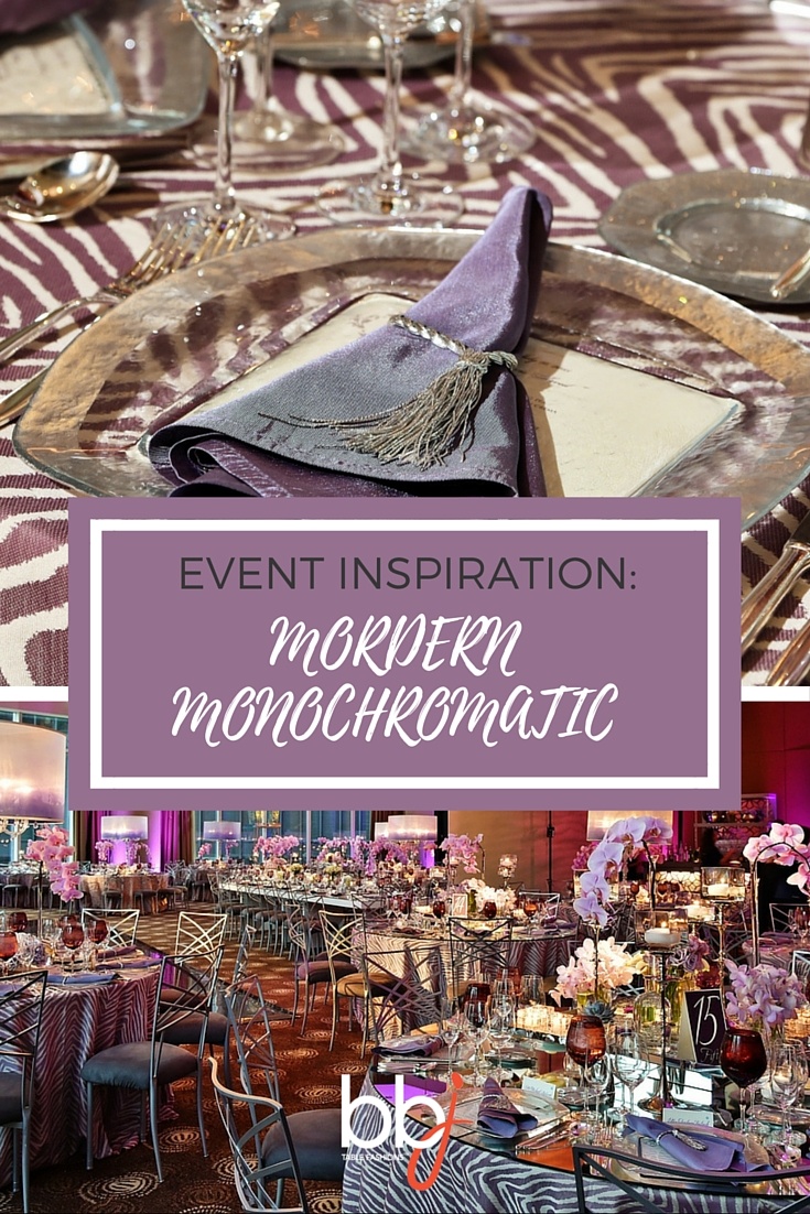 Event Inspiration: Modern Monochromatic | BBJ Linen