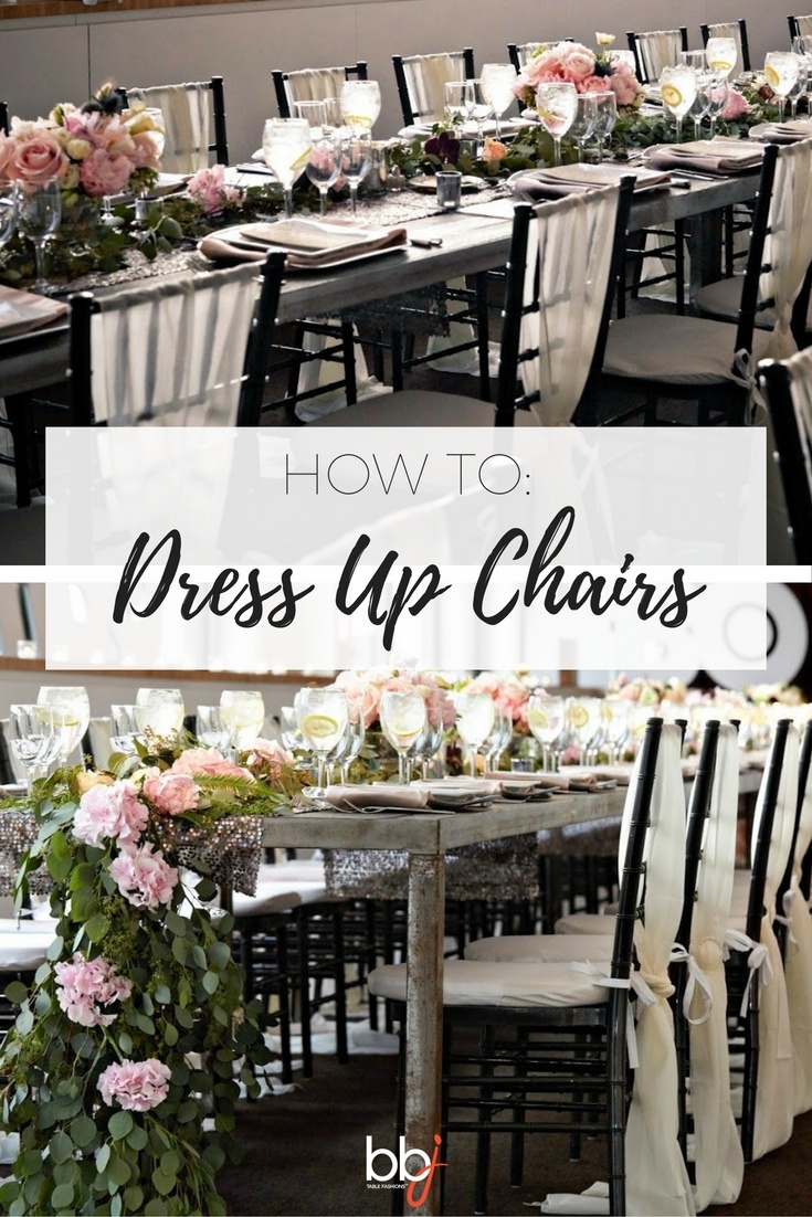 How To Dress Up Chairs
