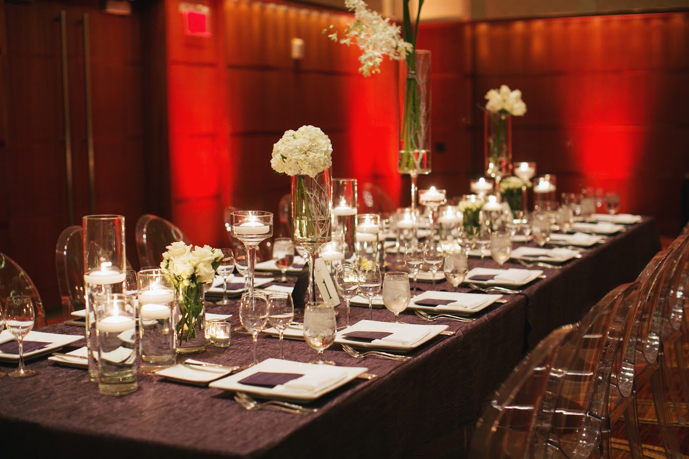 Communal Style Table Setting Event Decor | BBJ Linen