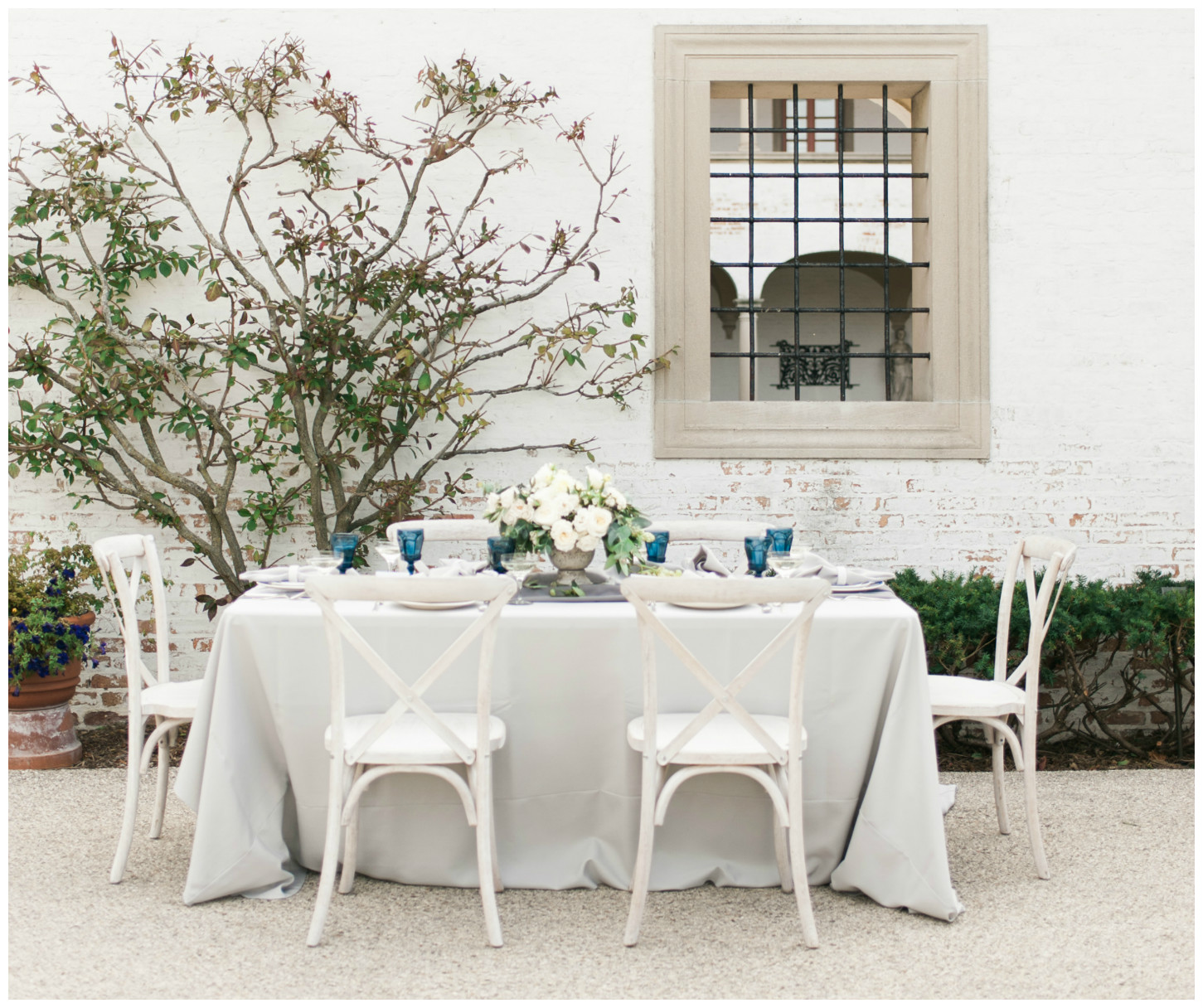 Italian Villa Wedding Decor | BBJ Linen