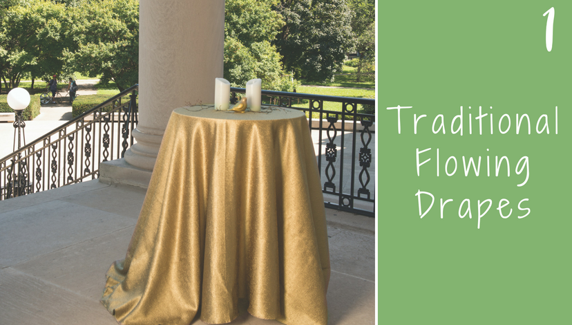 Traditional Flowing Drapes | BBJ Linen