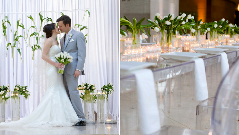 Ultra-Modern Wedding Design | BBJ Linen