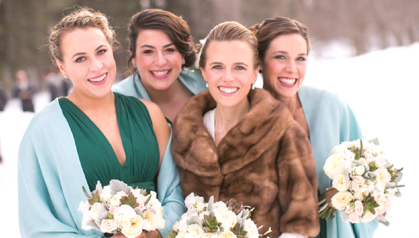 Bridemaids Gowns and Shawls | BBJ Linen