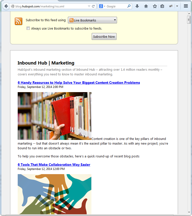 HubSpot Help article screenshot
