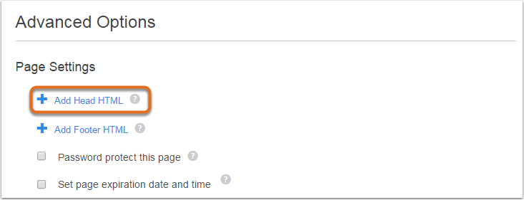 Ajouter un en-tête HTML