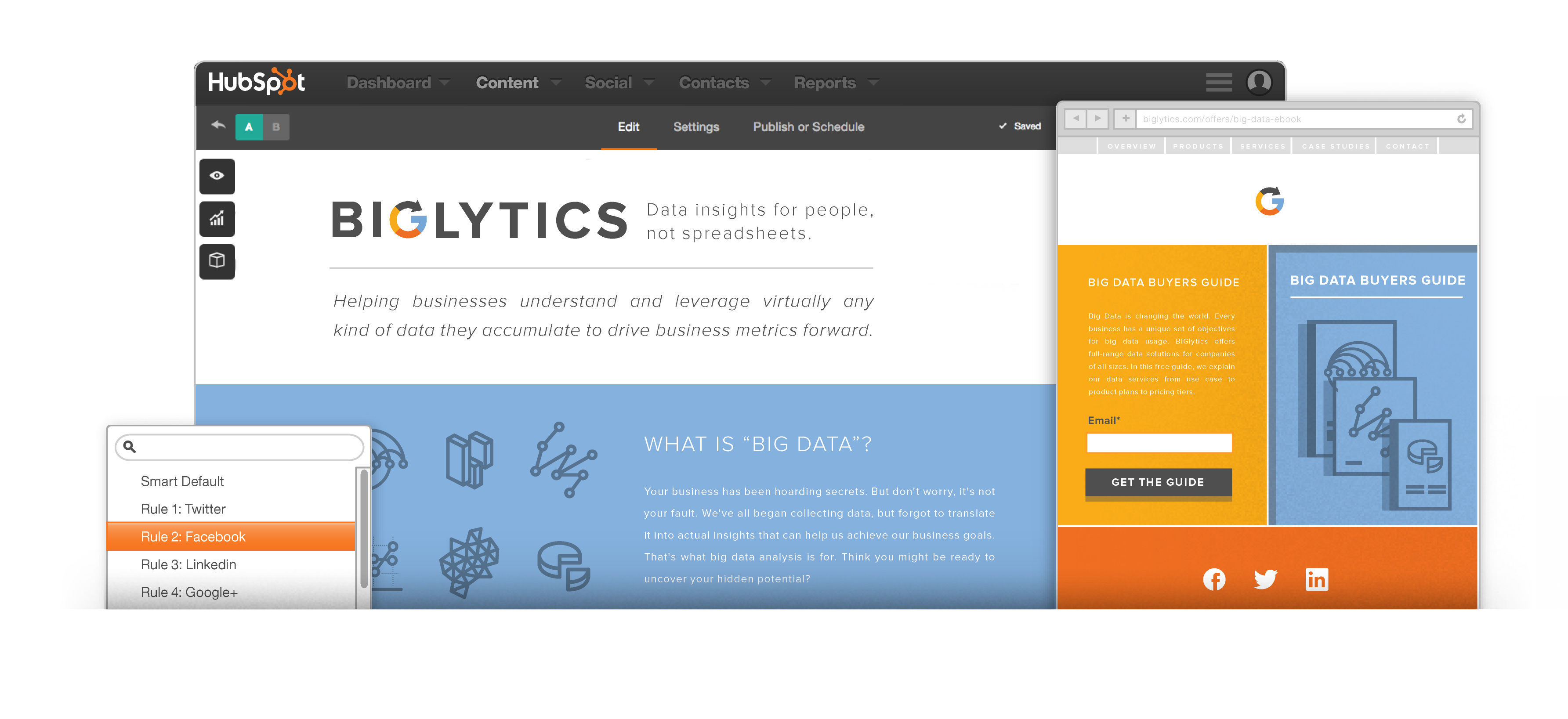 hubspot landing pages