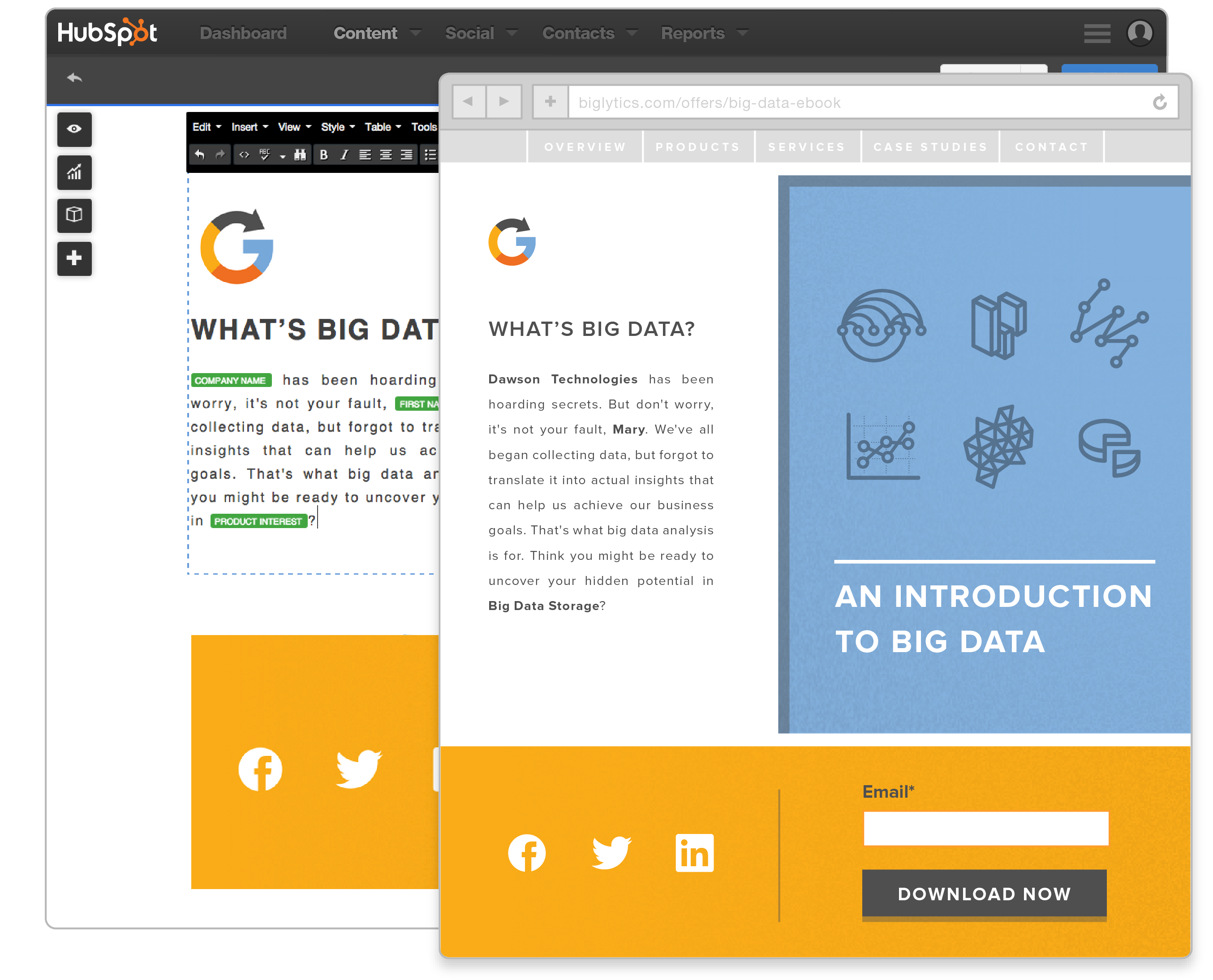 adaptive landing pages