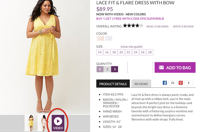 lane bryant example