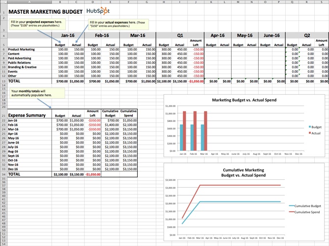 trade show tracking spreadsheet