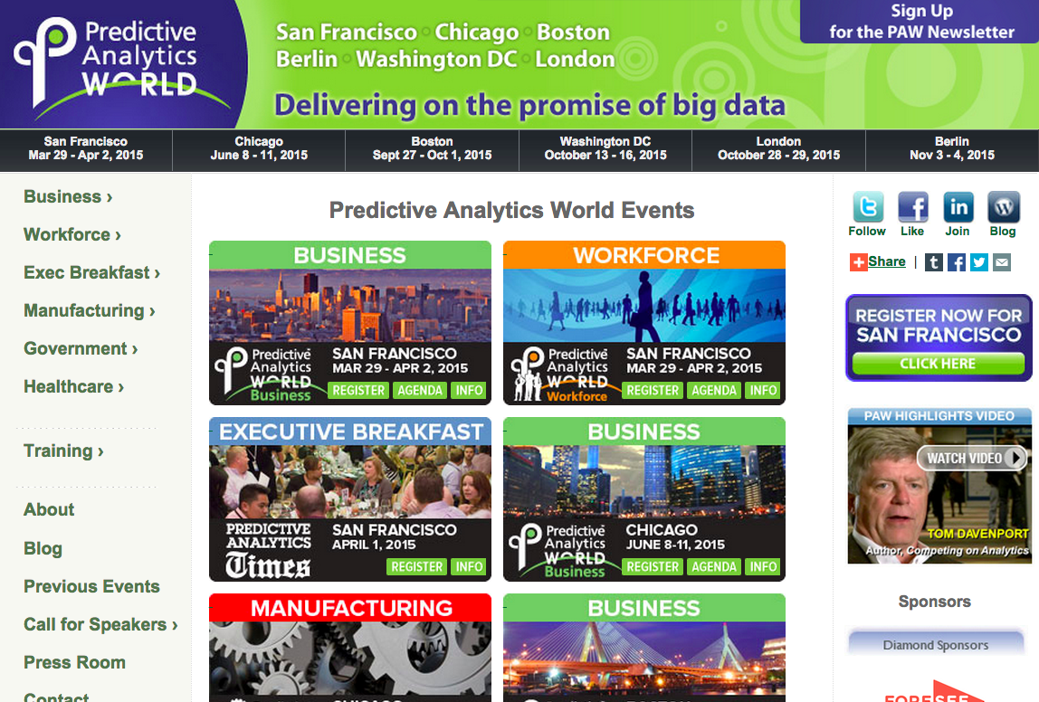 Predictive Analytics World