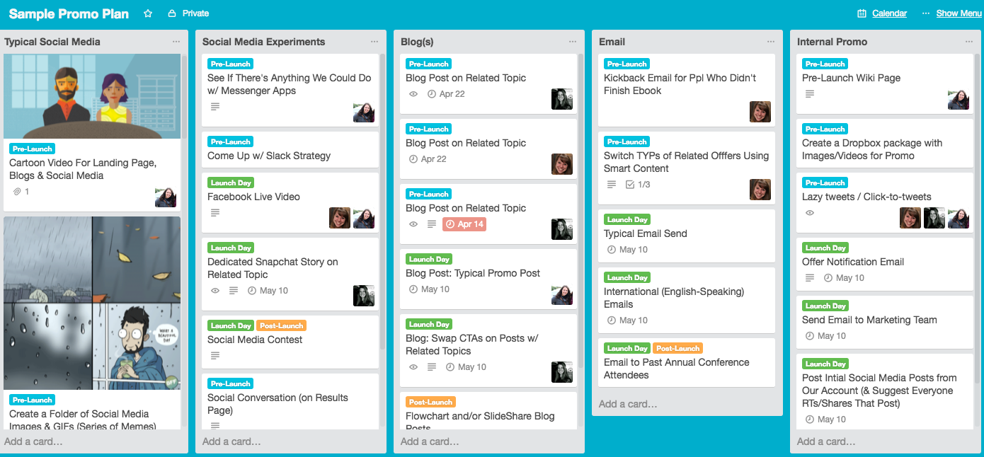 Unique Trello boards for writers — how to organize your craft