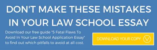 Personal statement law school tips